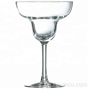Cóctel de copa de copa de vino transparente
